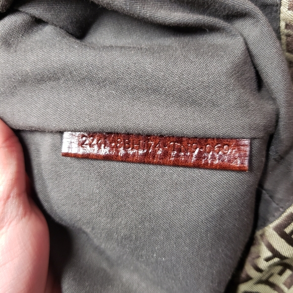 ❗SOLD❗Auth Fendi Shopping Tube zucca vitello - Picture 6 of 16